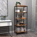 Multiuso 5 Prateleiras Mdp/ Bp Preto/ Demolição Norma