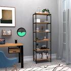 Multiuso 6 Prateleiras Mdp/ Bp Preto/ Demolição Norma