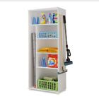 Multiuso Armário Area De Serviço Porta Vassouras Branco Tuty