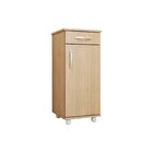 Multiuso Balcão Slim 1 Porta E 1 Gaveta Canela