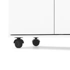 Multiuso Barcelona 2 Portas Com Rodizio Branco - Vila Rica