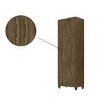 Multiuso Beth Castanho Wood 2 Portas Bnn Decor
