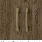 Multiuso Beth Castanho Wood 2 Portas Bnn Decor