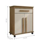 Multiuso Com 1 Gaveta Sunderland Cinamomo Off White