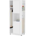 Multiuso Com Tábua De Passar Alice - Politorno - Branco