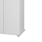 Multiuso Córdoba Duas Portas Com Chave - Branco - Móveis Prim