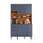 Multiuso Cozinha Tripoli Jequitiba/azul Lord
