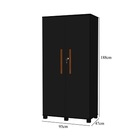 Multiuso Dacar Preto – Carmolar Móveis