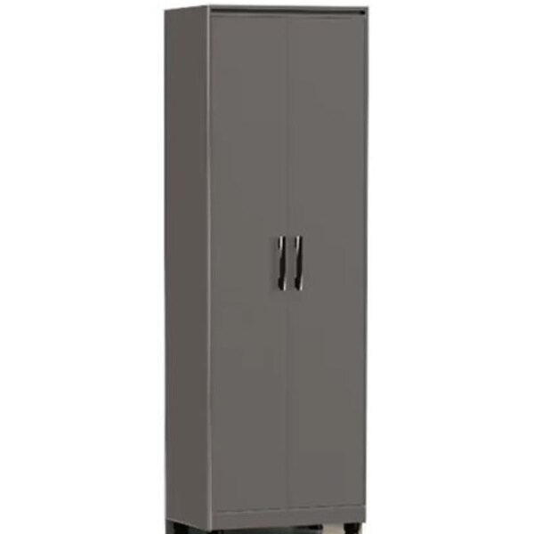 Multiuso Delta Com 02 Portas E 04 Prateleiras Grafite Fenix