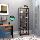 Multiuso Estilo Industrial Com 6 Prateleiras Em Mdp/ Bp Aço D