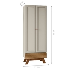 Multiuso Fulham Retro Amendoa Off White