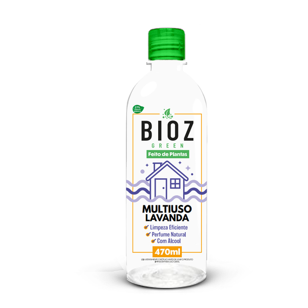 Multiuso Limpeza Biodegradável Lavanda Bioz Green 470ml