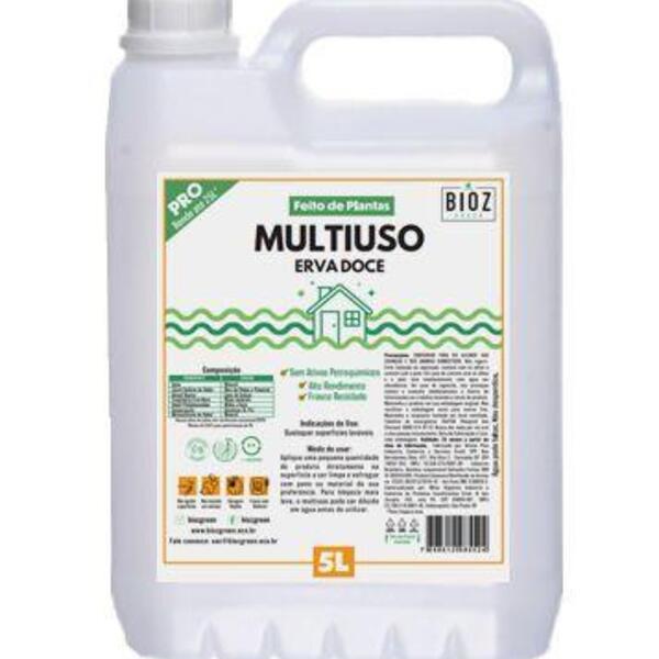 Multiuso Limpeza Biodegradável Verbena Bioz Green 5l
