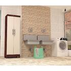 Multiuso Line 2 Portas 5 Prateleiras Vila Rica