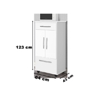 Multiuso Nevada Branco - Passe Bem Móveis