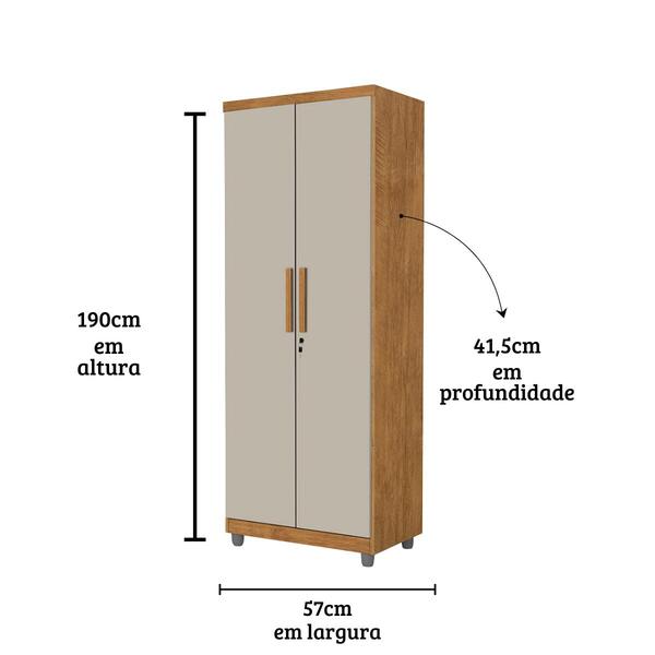 Multiuso Ouro - Armário - Organizador - Mizza Decor | Leroy Merlin