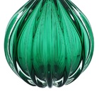 Murano Gota Em Vidro 16 X 16x 20cm Verde L Hermitage 26914