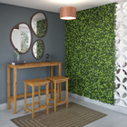 Muro Inglês Artificial Plástico Abeto Verde 100x100x22cm