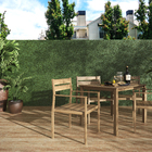 Muro Inglês Folhas Verde 95% 1X3m Naterial