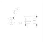 Mx -9214 - Válvula Para Lavatório - Click 7/8- Metal E Cromado