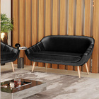 Namoradeira 02 Lugares Giovana Corano Pés Palito Natural D03