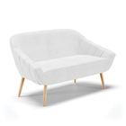 Namoradeira 02 Lugares Giovana Corano Pés Palito Natural D03