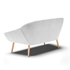 Namoradeira 02 Lugares Giovana Corano Pés Palito Natural D03