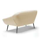 Namoradeira 02 Lugares Giovana Corino Pés Palito De Ferro D03