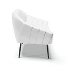 Namoradeira 02 Lugares Giovana Corino Pés Palito De Ferro D03