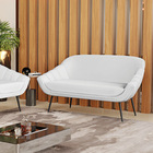 Namoradeira 02 Lugares Giovana Corino Pés Palito De Ferro D03