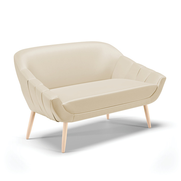 Namoradeira 02 Lugares Giovana Corino Pés Palito Natural D03