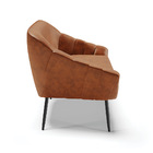 Namoradeira 02 Lugares Giovanas Corano Pés Palito De Ferro D0