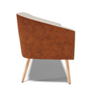 Namoradeira 02 Lugares Stella Corano Nozes Com Veludo Luxo Pr