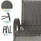 Namoradeira 2 Cadeiras Napoli Pedra Ferro E 1 Mesa De Centro