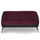 Namoradeira 2 Lugares Corano/veludo Marsala Domi