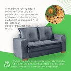 Namoradeira 2 Lugares Ipanema Cinza