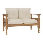 Namoradeira 2 Lugares Madeira Maciça Liz Multimóveis Cr7002.t