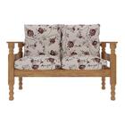 Namoradeira 2 Lugares Madeira Maciça Liz Multimóveis Cr7002.t