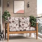 Namoradeira 2 Lugares Madeira Maciça Liz Multimóveis Cr7002.t