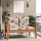 Namoradeira 2 Lugares Madeira Maciça Liz Multimóveis Vcr7002