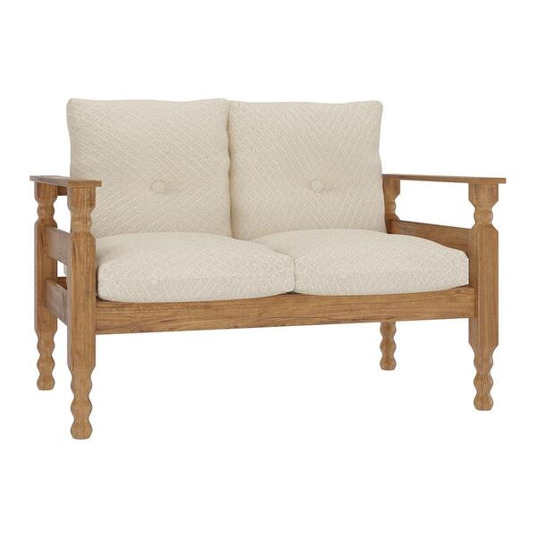 Namoradeira 2 Lugares Madeira Maciça Liz Multimóveis Vcr7002