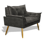 Namoradeira 2 Lugares Opala Suede Pés Palito - Ssx Multicoisa