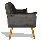 Namoradeira 2 Lugares Opala Suede Pés Palito - Ssx Multicoisa