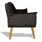 Namoradeira 2 Lugares Opala Suede Pés Palito - Ssx Multicoisa