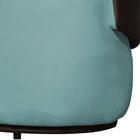 Namoradeira 2 Lugares Orgânica Decorativa Beatriz Veludo Azul