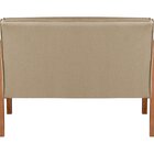 Namoradeira Anita Sofá 2 Lugares Moderna Braço Madeira 150