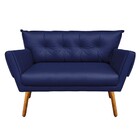 Namoradeira Anitta Corino Pés Palito Castanho D'rossi - Azul