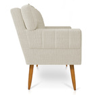 Namoradeira Anitta Linho Pés Palito Castanho - D'rossi - A27