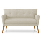 Namoradeira Anitta Linho Pés Palito Castanho - D'rossi - A27