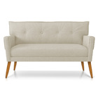 Namoradeira Anitta Linho Pés Palito Castanho - D'rossi - A32